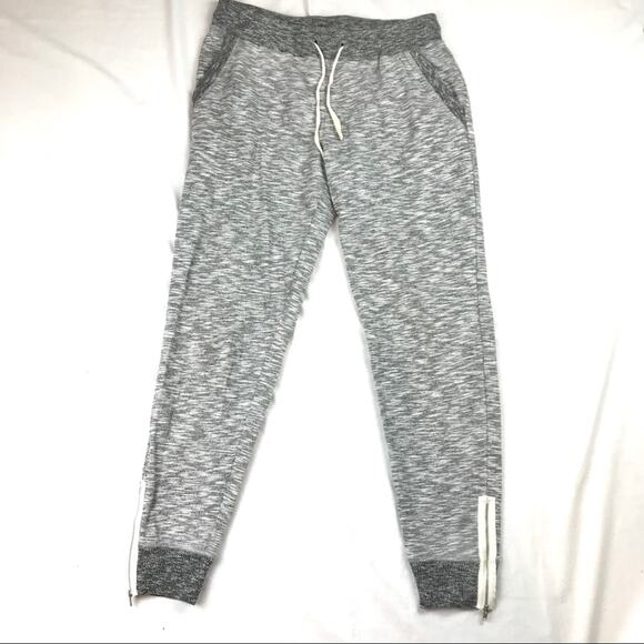 Victoria's Secret Pants - Victoria's Secret Gray Joggers Size Small Zip Ankle